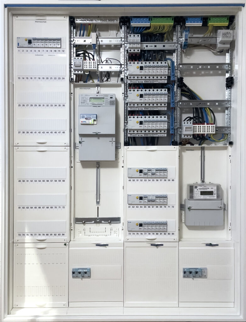 Moderne Zählerschränke 1 zaelerschrank offen